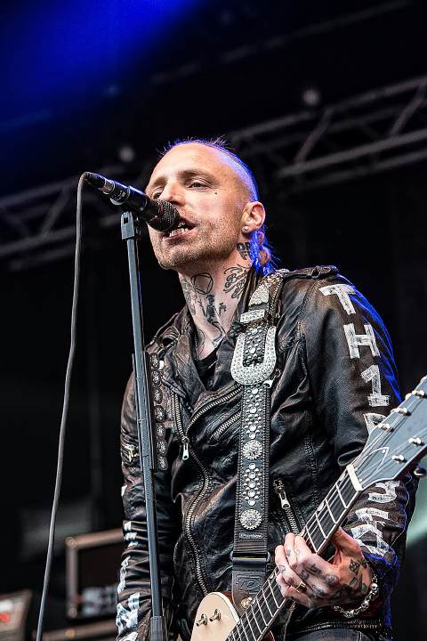 Backyard Babies @ Sjock Rock 2015, picture 25, photographed by Edwin Houdevelt - FrontView Magazine
