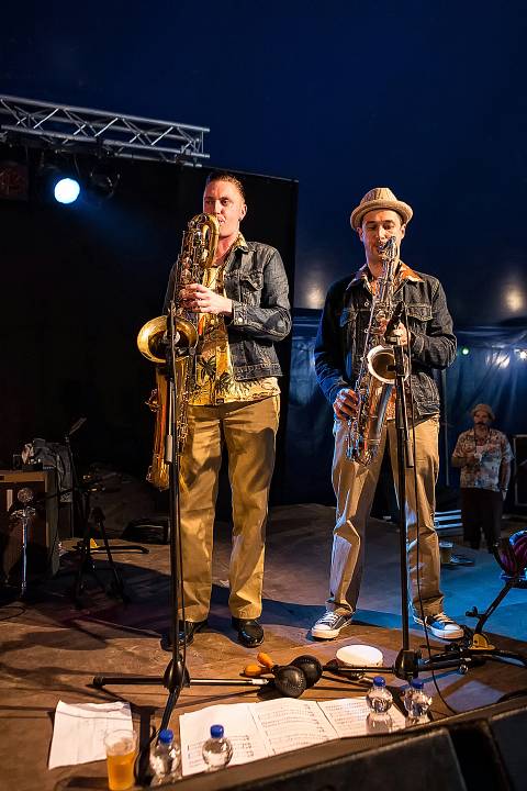 Jai Malano and the Rhythm Dudes @ Sjock Rock 2015, foto 3, foto's door Edwin Houdevelt - FrontView Magazine