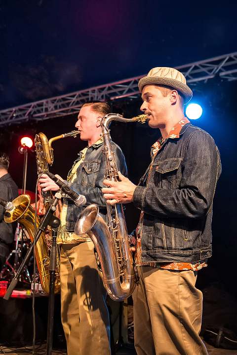 Jai Malano and the Rhythm Dudes @ Sjock Rock 2015, foto 16, foto's door Edwin Houdevelt - FrontView Magazine