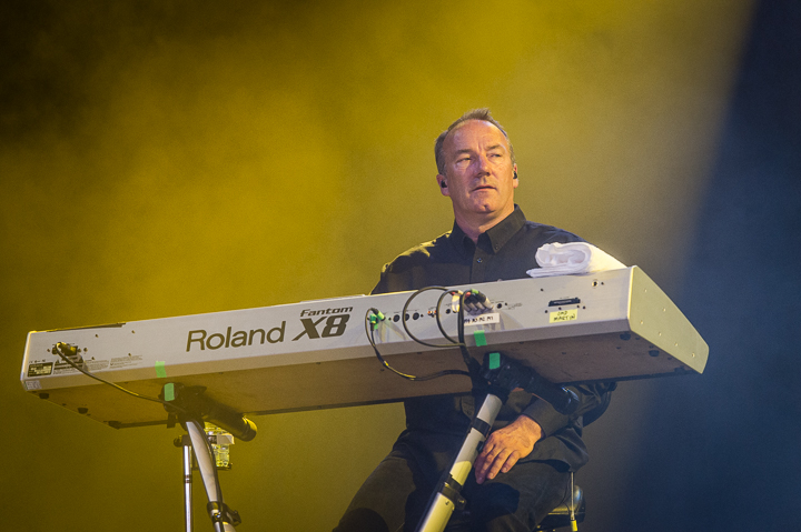 O.M.D. @ Rock Zottegem, picture 2, photographed by Jan van Hecke - FrontView Magazine