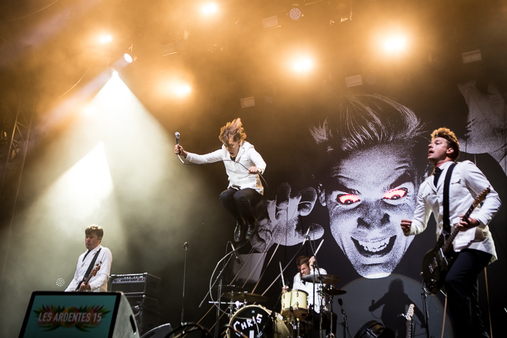 The Hives @ Les Ardentes 2015, picture 22, photographed by Dorien Goetschalckx - FrontView Magazine