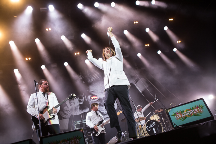 The Hives @ Les Ardentes 2015, picture 29, photographed by Dorien Goetschalckx - FrontView Magazine