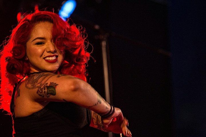 The Rhythm Shakers @ Sjock Rock 2015, foto 1, foto's door Edwin Houdevelt - FrontView Magazine