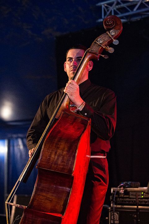The Rhythm Shakers @ Sjock Rock 2015, foto 4, foto's door Edwin Houdevelt - FrontView Magazine