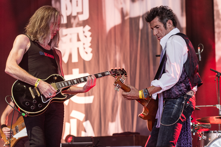 The Scabs @ Rock Zottegem, picture 12, photographed by Jan van Hecke - FrontView Magazine