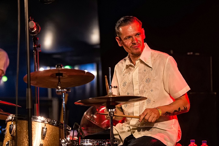 Walter Broes and the Mercenaries @ Sjock Rock 2015, picture 6, photographed by Edwin Houdevelt - FrontView Magazine