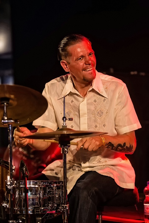 Walter Broes and the Mercenaries @ Sjock Rock 2015, picture 20, photographed by Edwin Houdevelt - FrontView Magazine