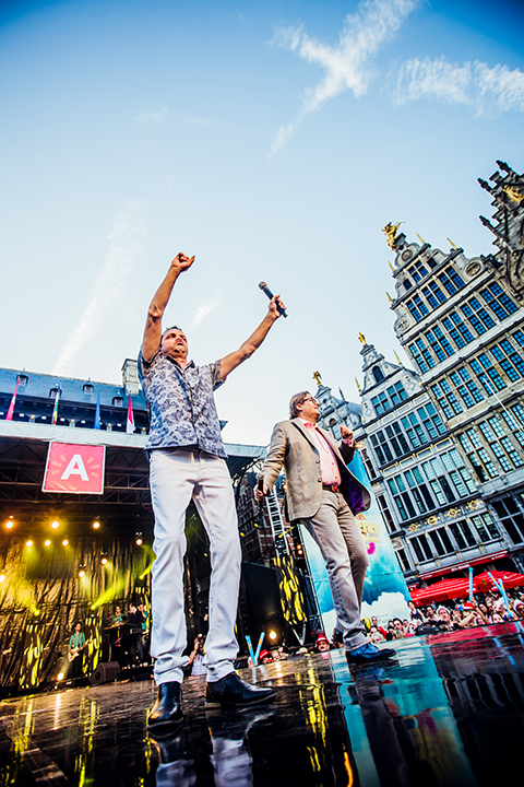 Vlaanderen Feest @ Grote Markt Antwerpen, foto 24, foto's door Elke Briers - FrontView Magazine