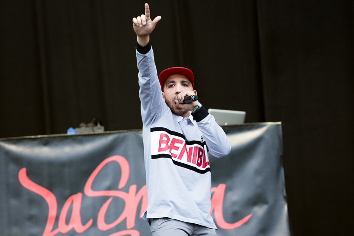 La Smala @ Dour 2015, picture 1, photographed by Dorien Goetschalckx - FrontView Magazine