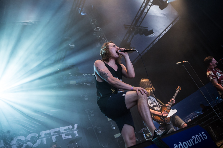 John Coffey @ Dour 2015, foto 6, foto's door Dorien Goetschalckx - FrontView Magazine