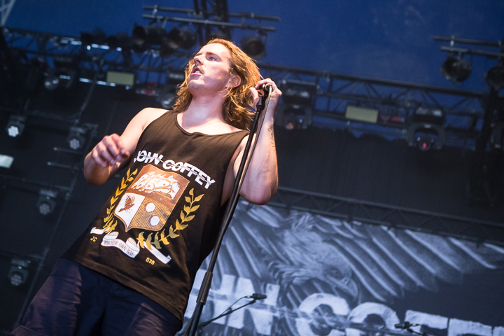 John Coffey @ Dour 2015, foto 12, foto's door Dorien Goetschalckx - FrontView Magazine