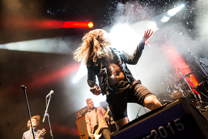 Kvelertak @ Dour 2015, picture 1, photographed by Dorien Goetschalckx - FrontView Magazine