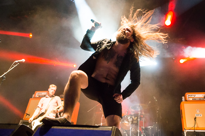 Kvelertak @ Dour 2015, picture 3, photographed by Dorien Goetschalckx - FrontView Magazine