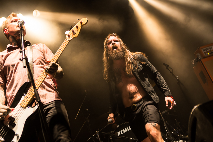 Kvelertak @ Dour 2015, picture 7, photographed by Dorien Goetschalckx - FrontView Magazine