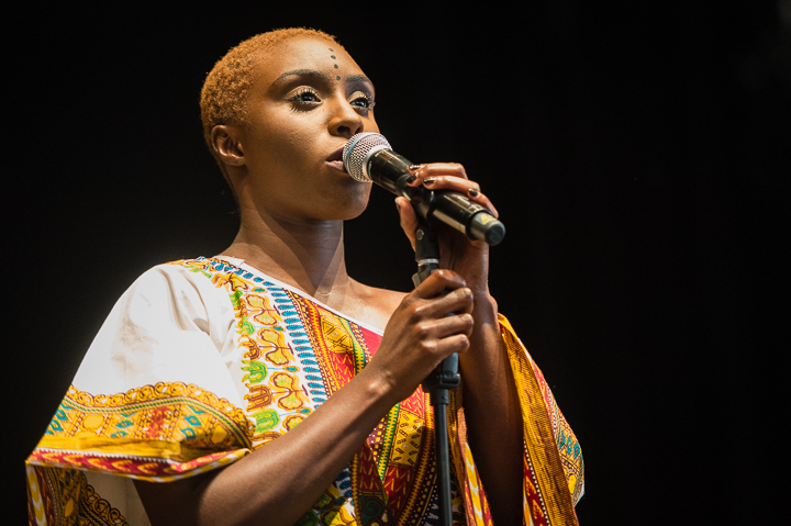 Laura Mvula @ Gent Jazz 2015, picture 3, photographed by Jan van Hecke - FrontView Magazine