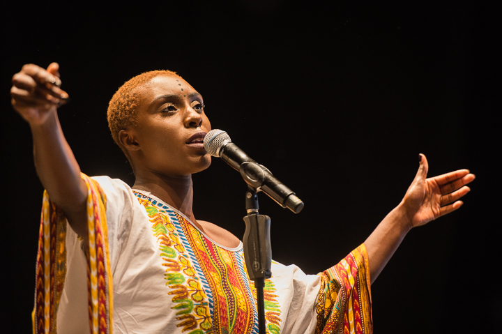 Laura Mvula @ Gent Jazz 2015, picture 6, photographed by Jan van Hecke - FrontView Magazine