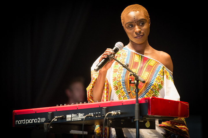 Laura Mvula @ Gent Jazz 2015, picture 12, photographed by Jan van Hecke - FrontView Magazine