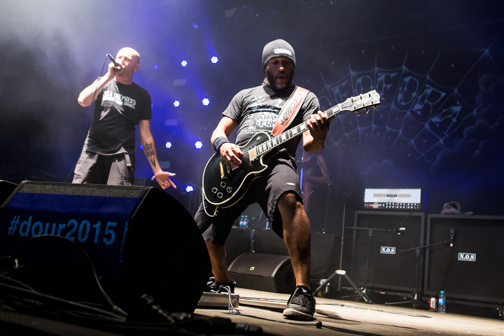 Lofofora @ Dour 2015, foto 1, foto's door Dorien Goetschalckx - FrontView Magazine