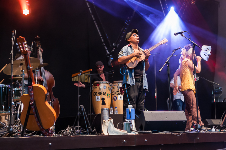 Los Callejeros @ Parkpop Mechelen, picture 10, photographed by Alex Wyckmans - FrontView Magazine