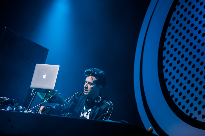 Mark Ronson @ Dour 2015, foto 3, foto's door Dorien Goetschalckx - FrontView Magazine