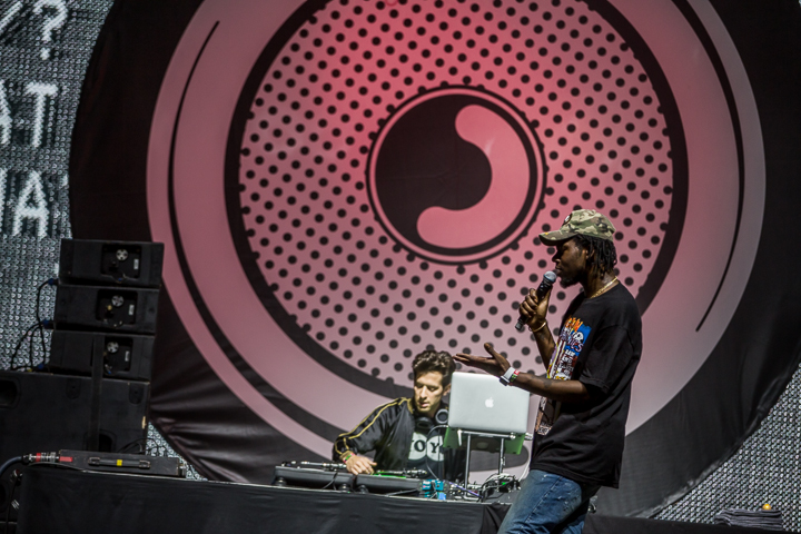 Mark Ronson @ Dour 2015, foto 7, foto's door Dorien Goetschalckx - FrontView Magazine