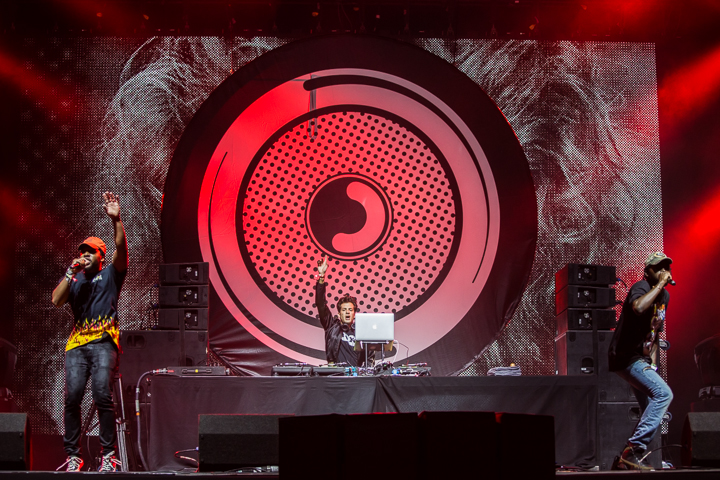 Mark Ronson @ Dour 2015, foto 8, foto's door Dorien Goetschalckx - FrontView Magazine