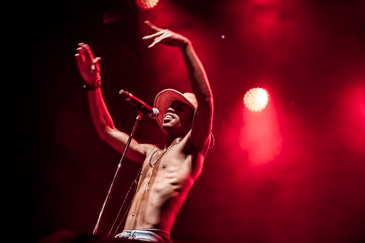 Raury @ Dour 2015, picture 1, photographed by Dorien Goetschalckx - FrontView Magazine