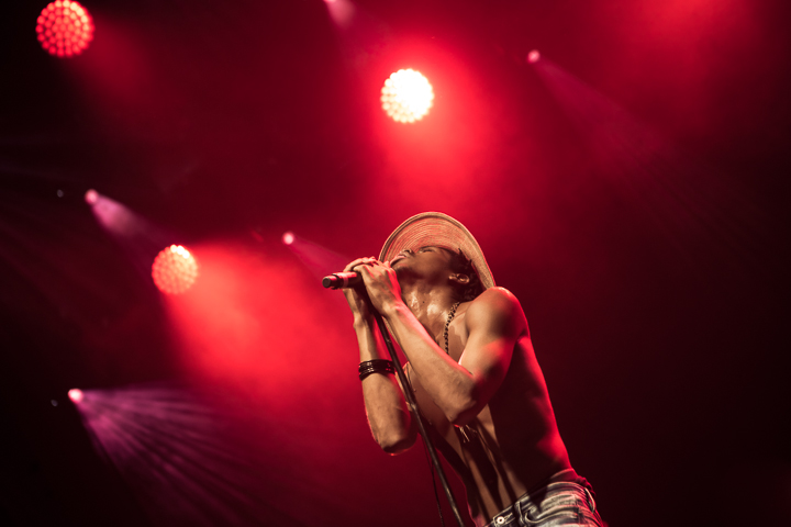 Raury @ Dour 2015, picture 2, photographed by Dorien Goetschalckx - FrontView Magazine