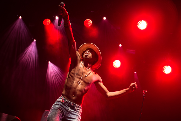 Raury @ Dour 2015, picture 4, photographed by Dorien Goetschalckx - FrontView Magazine