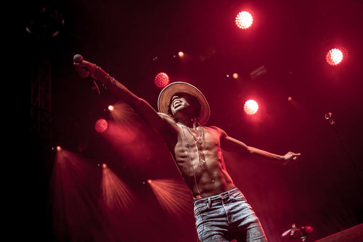 Raury @ Dour 2015, picture 9, photographed by Dorien Goetschalckx - FrontView Magazine