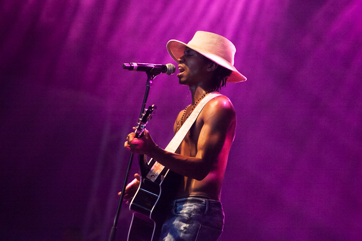 Raury @ Dour 2015, picture 10, photographed by Dorien Goetschalckx - FrontView Magazine