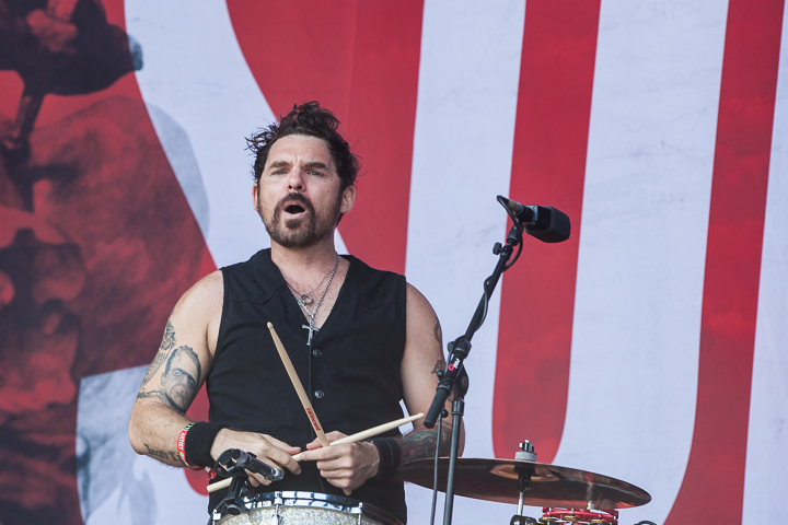 Rival Sons @ Dour 2015, picture 1, photographed by Dorien Goetschalckx - FrontView Magazine