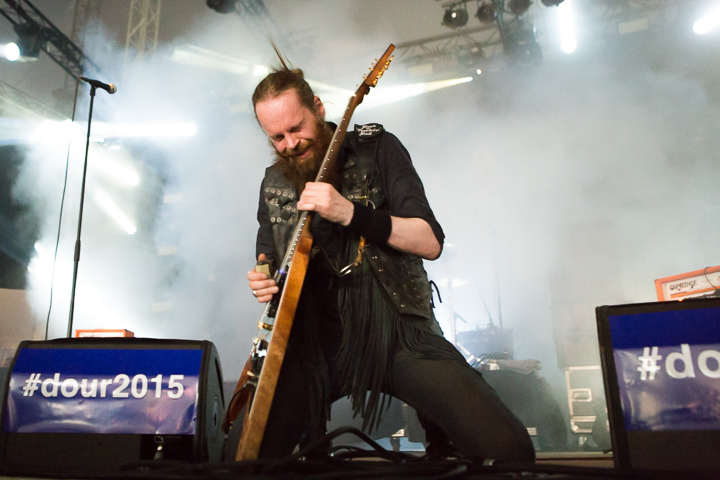 Sólstafir @ Dour 2015, foto 26, foto's door Dorien Goetschalckx - FrontView Magazine