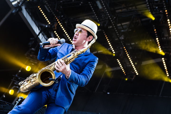 Tokyo Ska Paradise Orchestra @ Dour 2015, picture 7, photographed by Dorien Goetschalckx - FrontView Magazine