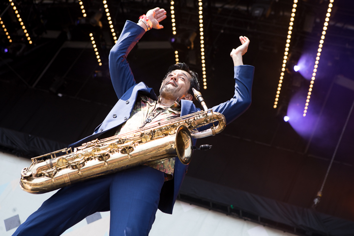 Tokyo Ska Paradise Orchestra @ Dour 2015, picture 17, photographed by Dorien Goetschalckx - FrontView Magazine