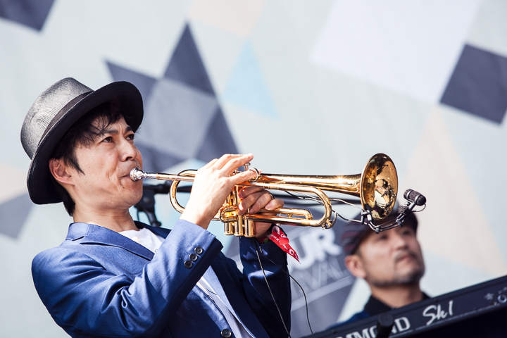Tokyo Ska Paradise Orchestra @ Dour 2015, picture 21, photographed by Dorien Goetschalckx - FrontView Magazine
