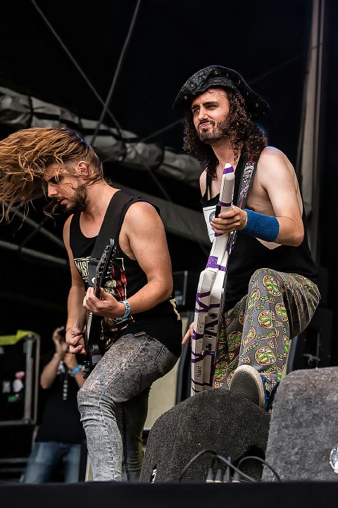 Alestorm @ DynamoMetal Fest 2015, foto 13, foto's door Edwin Houdevelt - FrontView Magazine