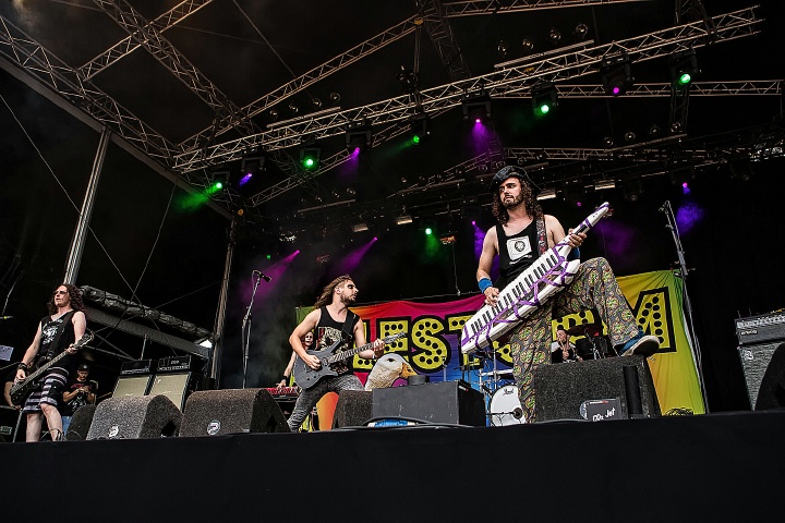 Alestorm @ DynamoMetal Fest 2015, foto 26, foto's door Edwin Houdevelt - FrontView Magazine