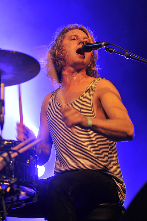 Blood Red Shoes @ Rock Herk dag 1, foto 1, foto's door Bart Scholliers - FrontView Magazine