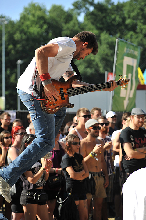Psychonaut & Bear @ Rock Herk dag 1, picture 16, photographed by Bart Scholliers - FrontView Magazine