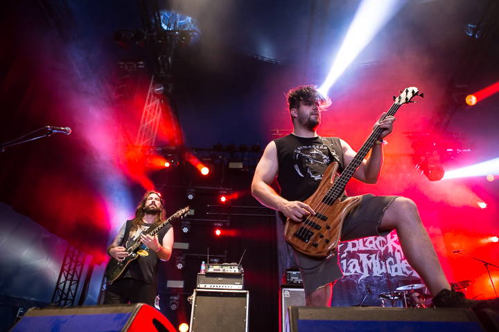 The Black Dahlia Murder @ Dour 2015, foto 7, foto's door Dorien Goetschalckx - FrontView Magazine