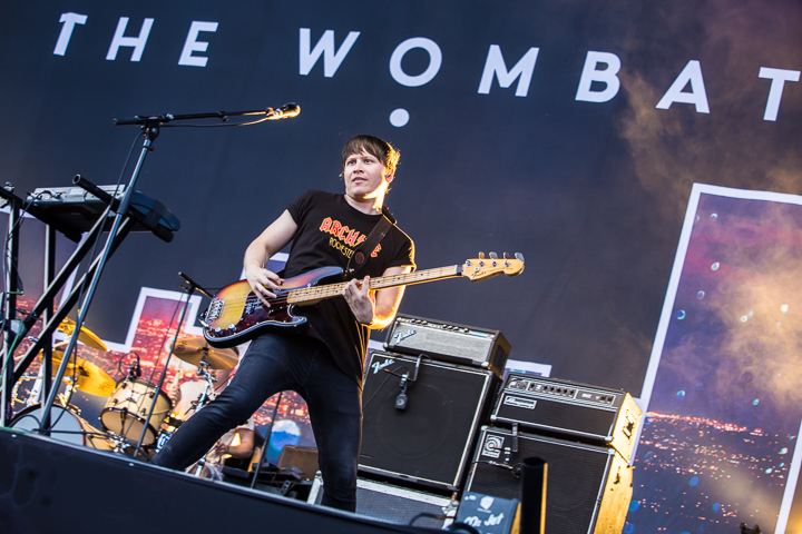 The Wombats @ Dour 2015, picture 1, photographed by Dorien Goetschalckx - FrontView Magazine