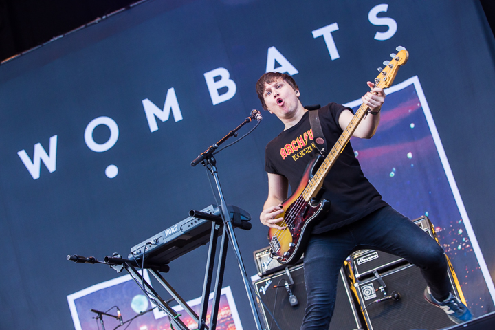 The Wombats @ Dour 2015, picture 4, photographed by Dorien Goetschalckx - FrontView Magazine