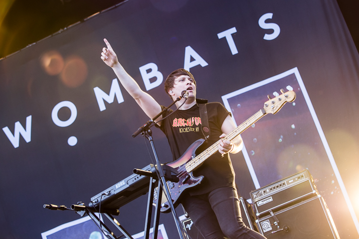 The Wombats @ Dour 2015, picture 6, photographed by Dorien Goetschalckx - FrontView Magazine