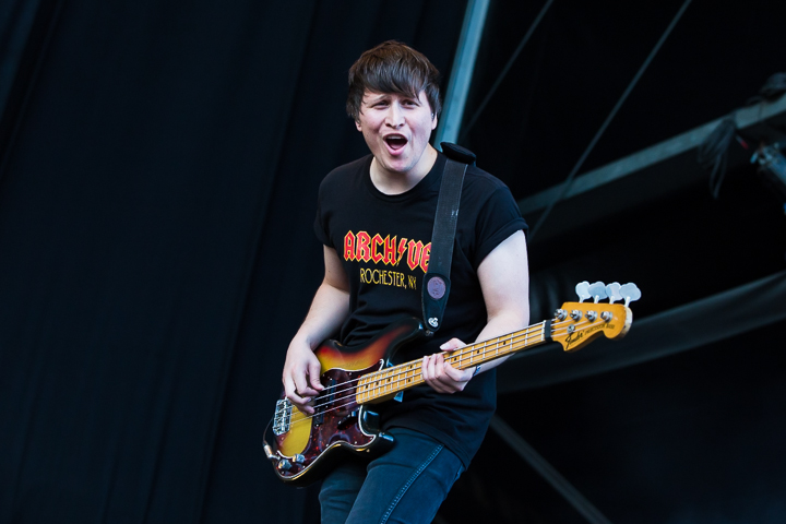 The Wombats @ Dour 2015, picture 7, photographed by Dorien Goetschalckx - FrontView Magazine