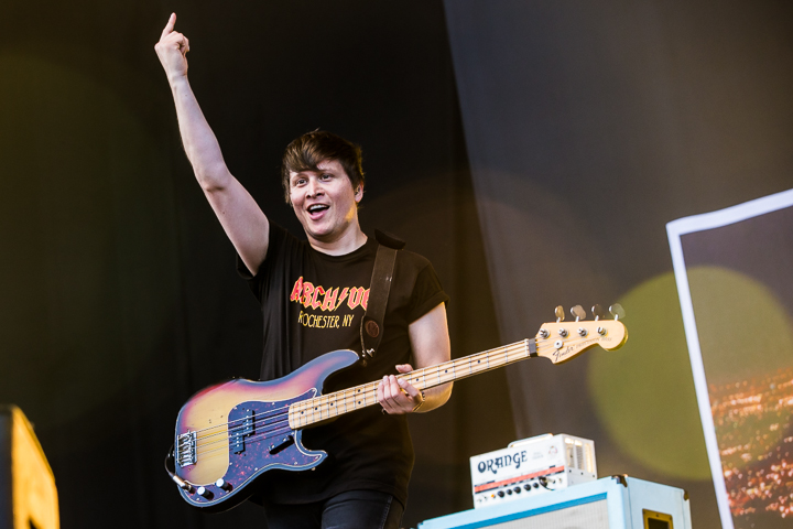The Wombats @ Dour 2015, picture 9, photographed by Dorien Goetschalckx - FrontView Magazine
