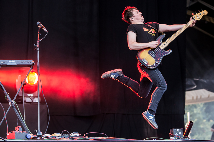 The Wombats @ Dour 2015, picture 12, photographed by Dorien Goetschalckx - FrontView Magazine