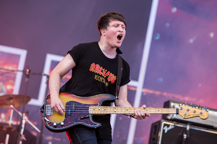 The Wombats @ Dour 2015, picture 13, photographed by Dorien Goetschalckx - FrontView Magazine
