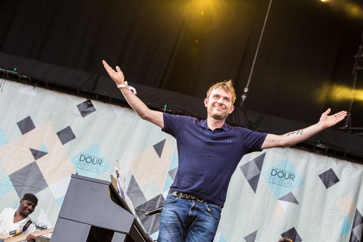 Tony Allen Review feat. Damon Albarn & Oxmo Puccino @ Dour 2015, foto 13, foto's door Dorien Goetschalckx - FrontView Magazine