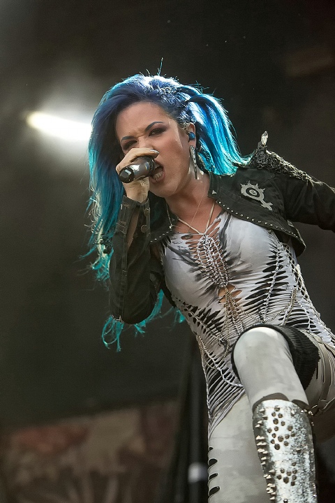 Arch Enemy @ DynamoMetal Fest 2015, foto 2, foto's door Edwin Houdevelt - FrontView Magazine